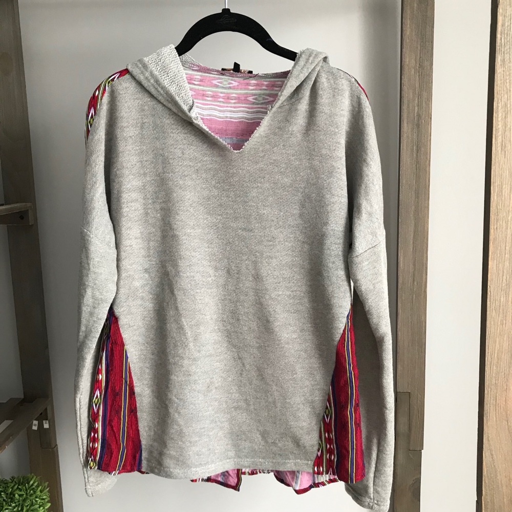 Copper Key Size M Aztec Light Weight Hoodie